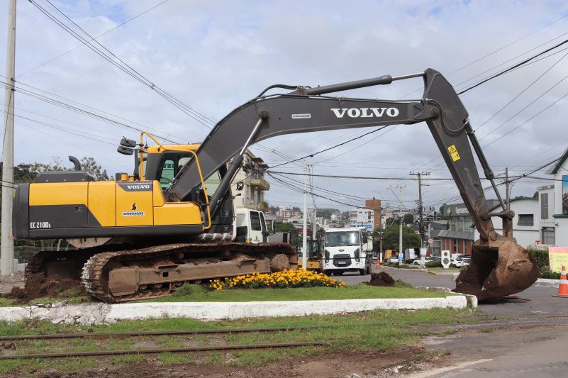 Obras bloqueiam acesso principal de Garibaldi via BR 470