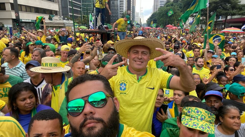 Grupo de Garibaldi participa em São Paulo de ato pró Bolsonaro