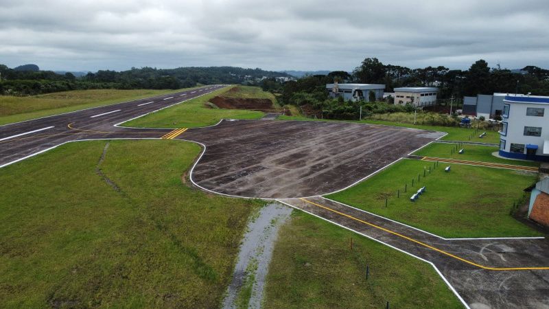 Prefeitura finaliza melhorias no Aeroclube de Garibaldi