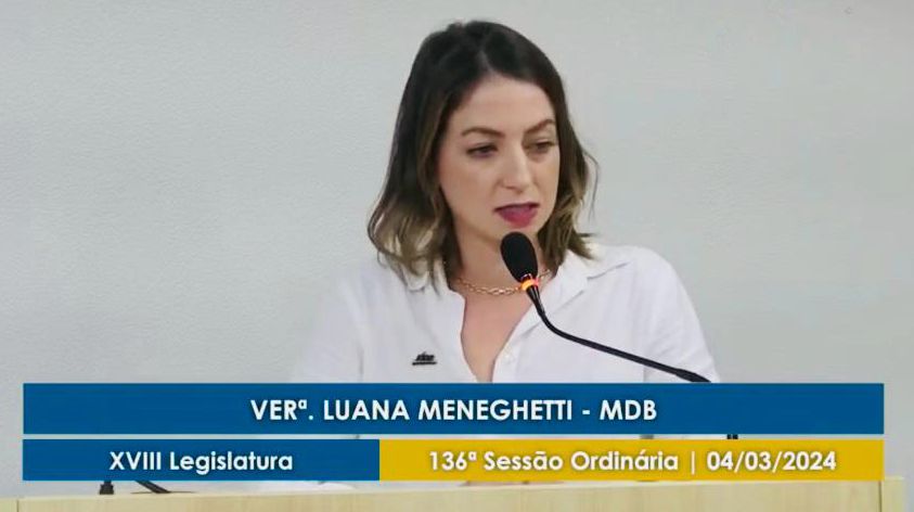 Vereadora das Fake News mais uma vez mente na tribuna da Câmara de Garibaldi