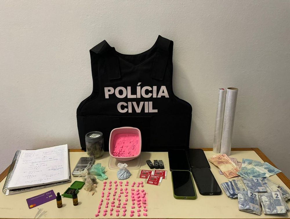  Polícia Civil de Bento deflagra operação contra drogas sintéticas