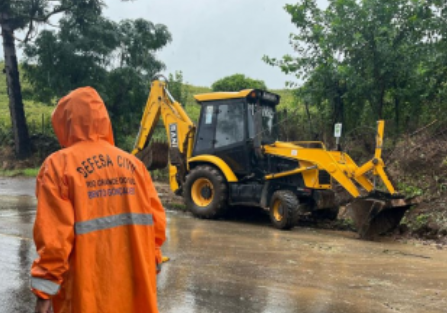 Equipes da Prefeitura trabalham em vários pontos de Bento Gonçalves