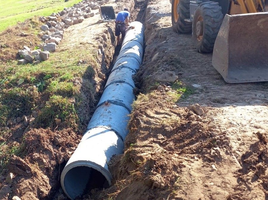 Melhorias contra alagamentos: Rua Pedro Guerra recebe nova tubulação