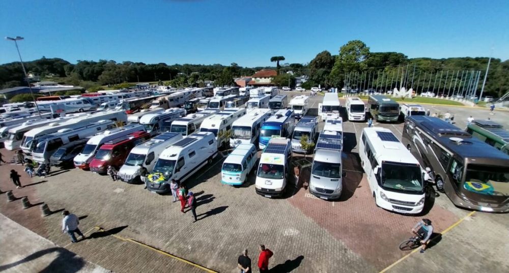 Pré-romaria do Motor-Home atrai participantes de várias cidades do RS