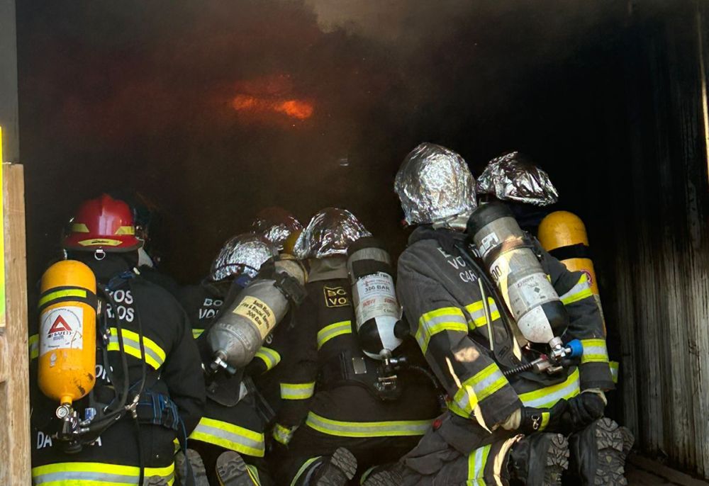 Bombeiros de Carlos Barbosa passam por capacitação