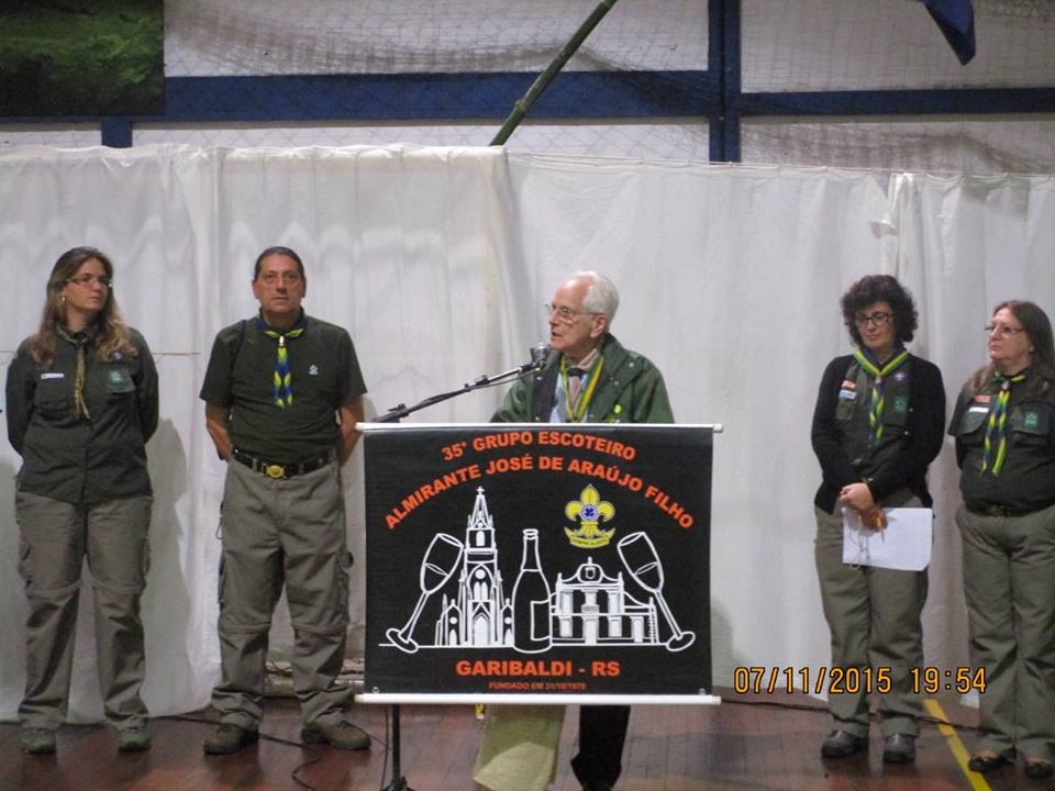 Grupo Escoteiro Almirante José de Araújo Filho comemora 45 anos de fundação