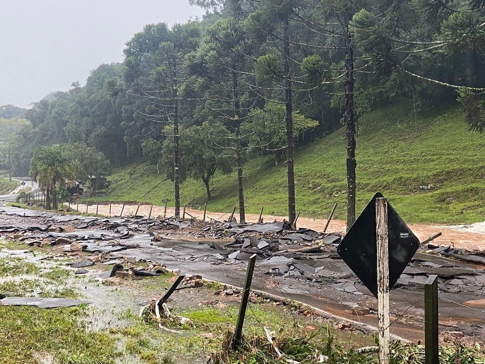 Previsão de mais chuvas aumenta o pavor na  Serra Gaúcha