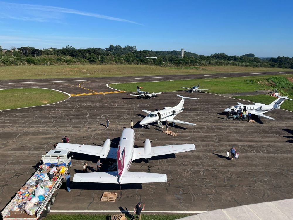 Movimentação segue intensa no Aeroclube de Garibaldi