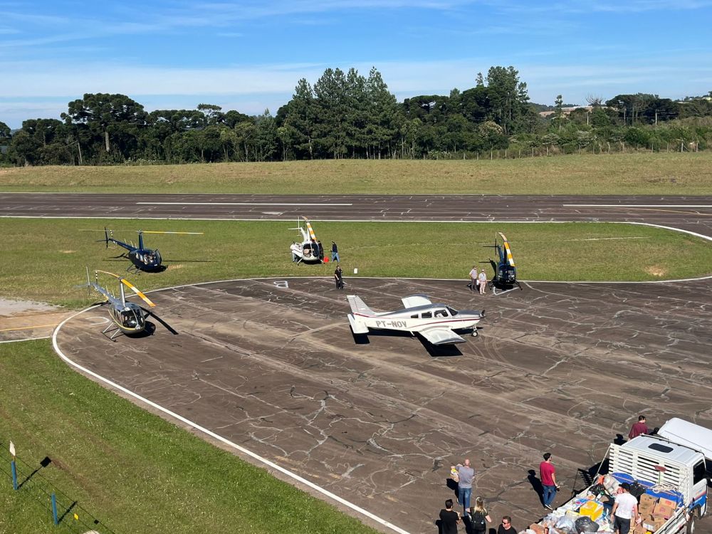 Movimentação segue intensa no Aeroclube de Garibaldi