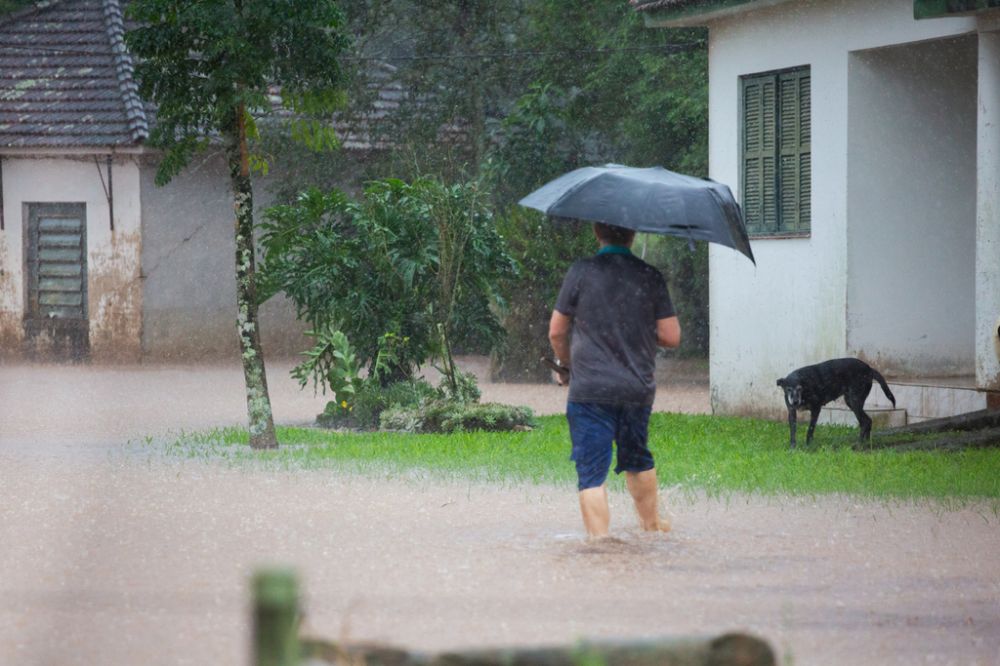Defesa Civil alerta para mais chuva volumosa na próxima semana