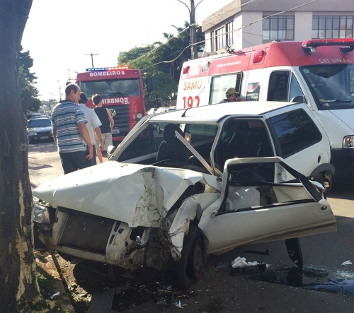 Acidente na Av. Independência levanta polêmica nas Redes Sociais 