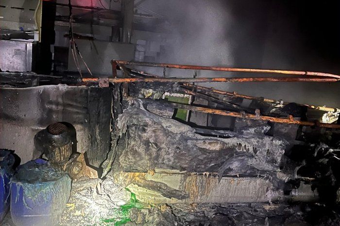 Incêndio atinge pavilhão da empresa Taumer em Garibaldi