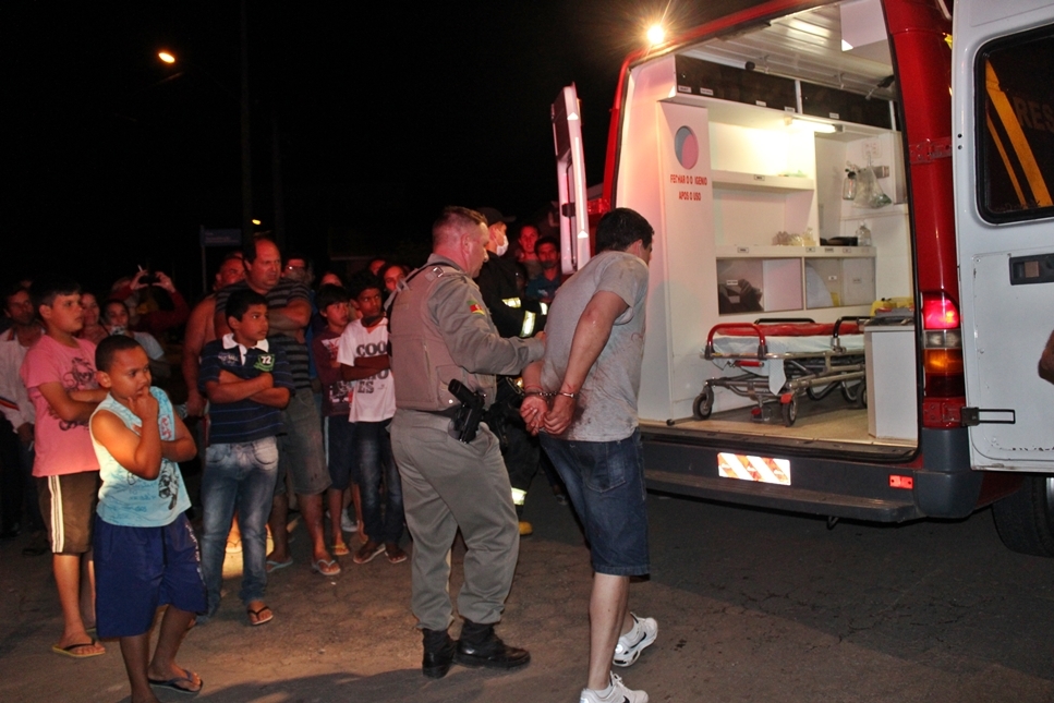 Após perseguição e tiroteio bandido é capturado no bairro Fenachamp