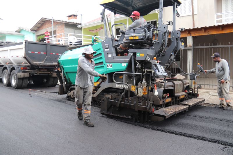 Prefeitura de Garibaldi inicia pavimentação asfáltica no Loteamento Vale Verde