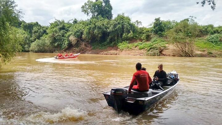 Seguem as buscas a barbosense desaparecido no Rio Caí