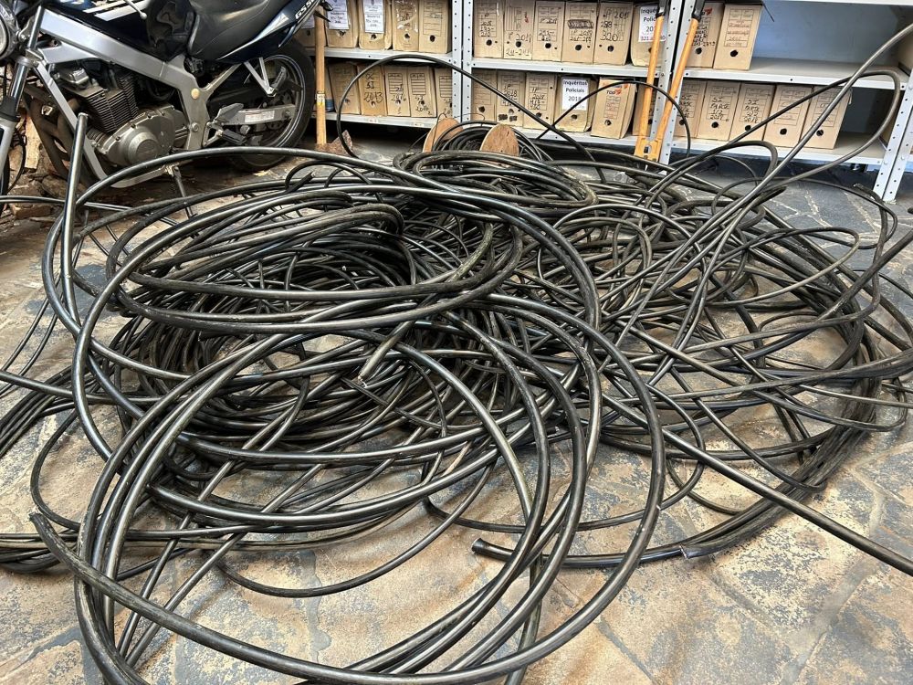 Homens são presos furtando cabos elétricos em Carlos Barbosa