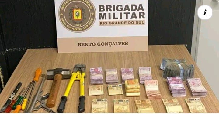 Mais de R$ 68 mil são furtados de lotérica em Bento Gonçalves