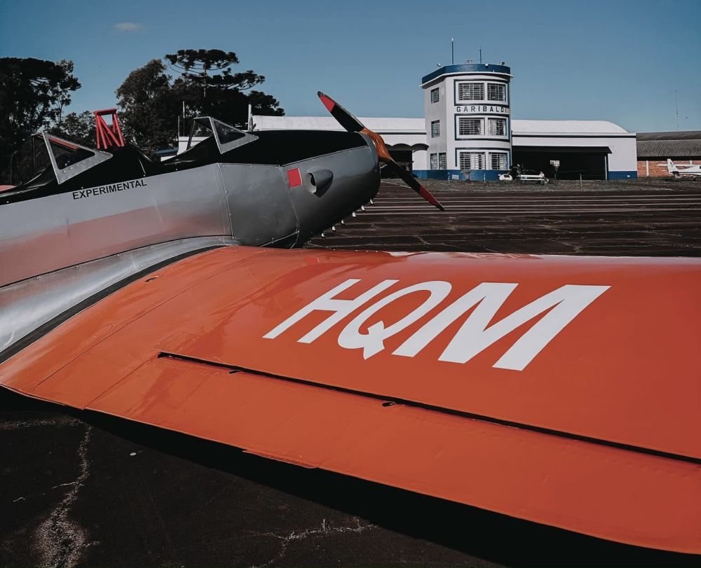Avião da Segunda Guerra Mundial faz voo histórico neste sábado em Garibaldi