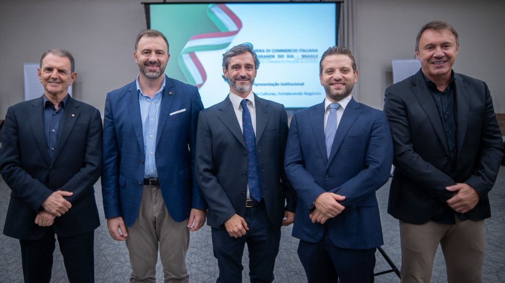 Câmara de Comércio Italiana do RS retoma atividades 