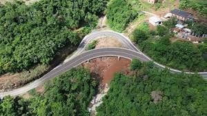 Viadutos estão sendo construídos na Serra das Antas