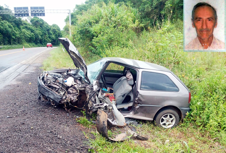 Homem morre ao colidir carro contra carreta na ERS 446 em São Vendelino