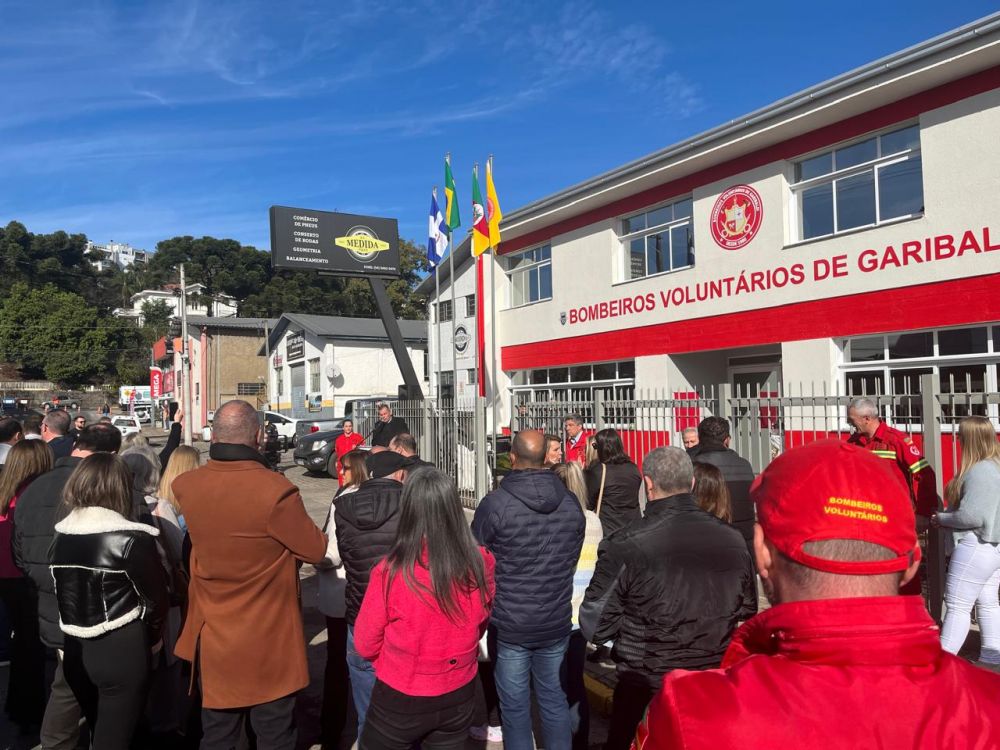 Após 45 anos, Bombeiros Voluntários de Garibaldi inauguram sede própria