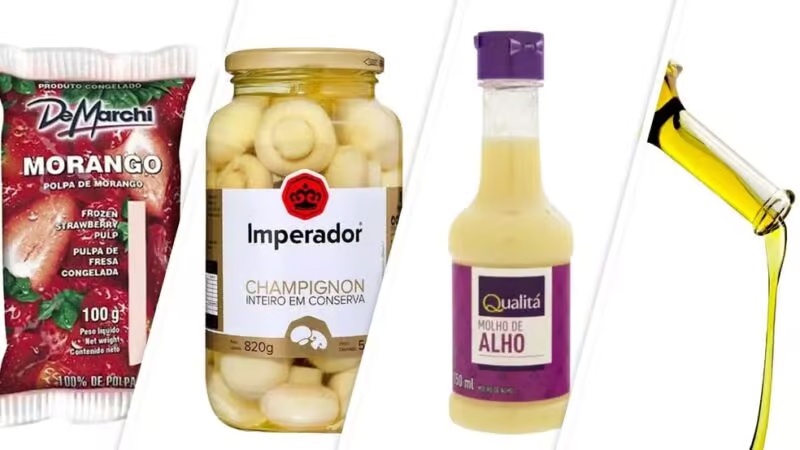 Veja as marcas de azeite, molho e champignon suspensas pela Anvisa
