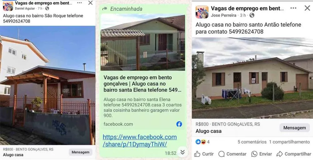 Golpe da falsa locação de imóveis preocupa moradores de Bento Gonçalves