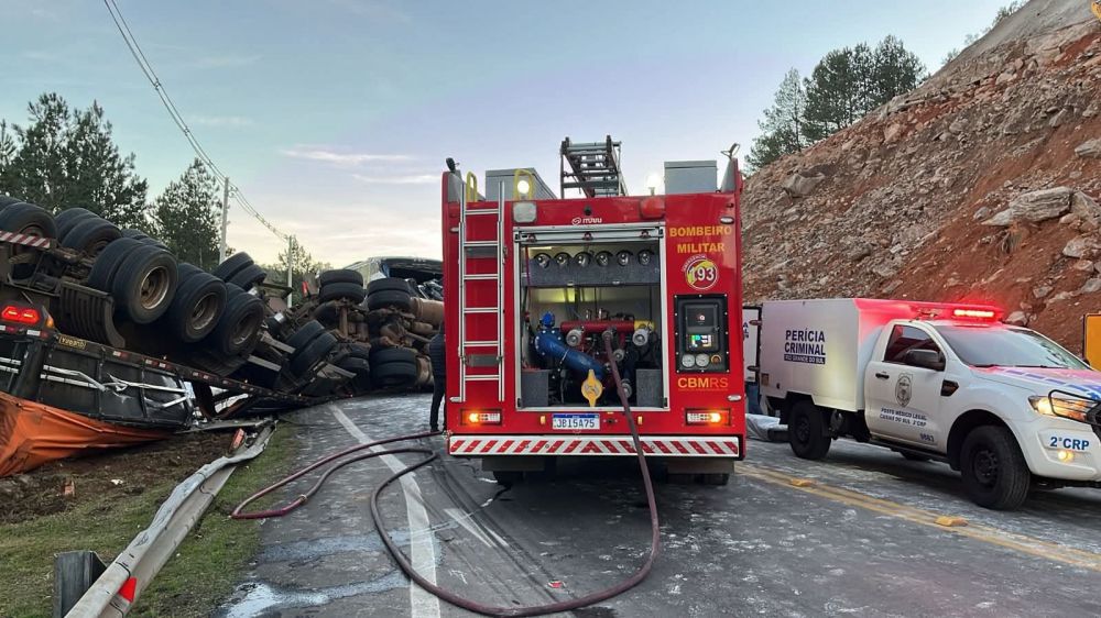 Viagem de compras termina em tragédia: motorista morre em acidente na RS-122