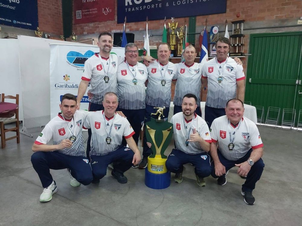 São Peregrino é campeão da 36ª Taça Brasil de Bocha em Garibaldi