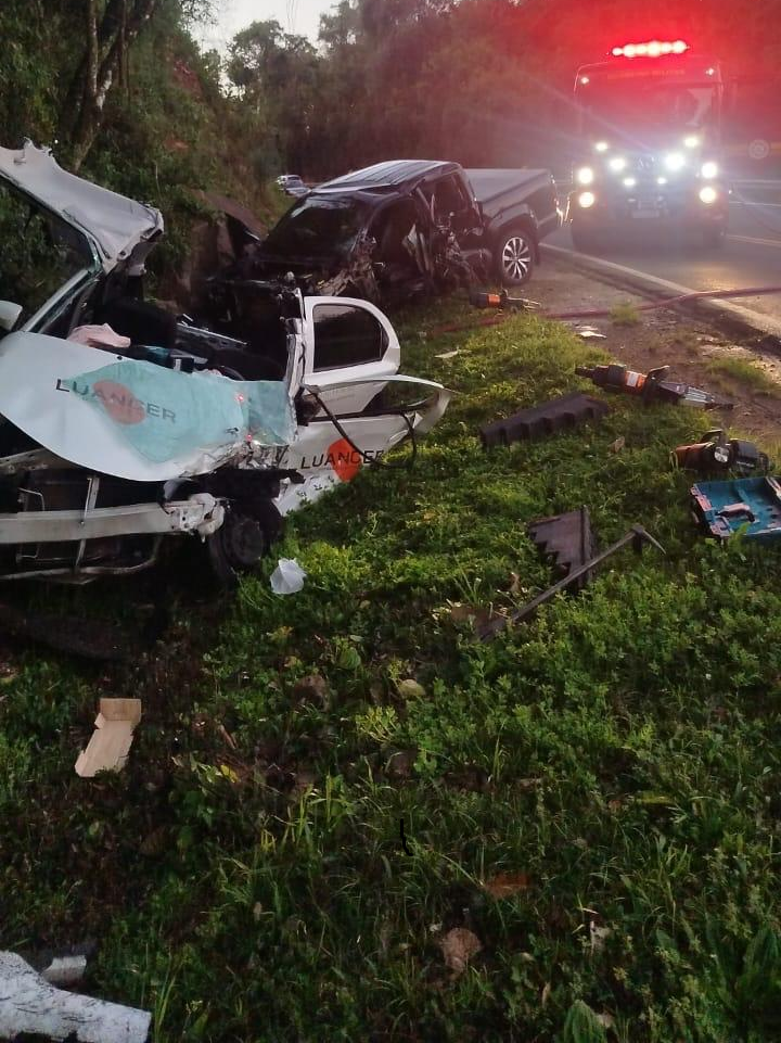 Motorista embriagado é preso após provocar grave acidente na BR-470