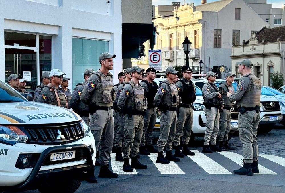 Brigada Militar desencadeia megaoperação em diversos pontos de Garibaldi