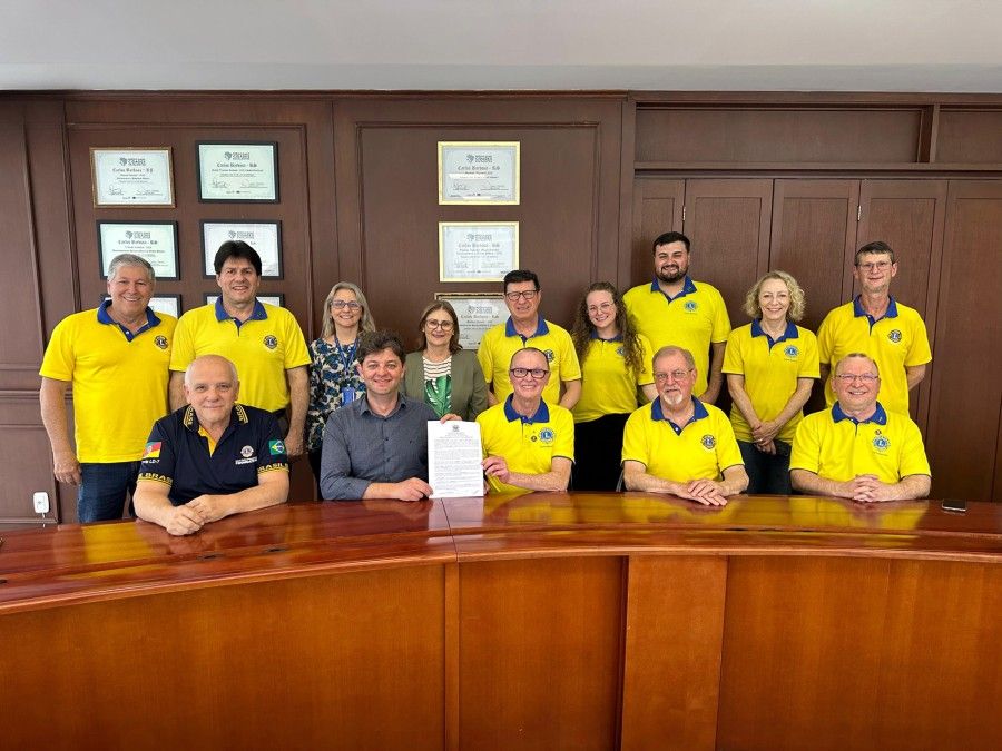 Carlos Barbosa cede terreno ao Lions Clube para construção de sede
