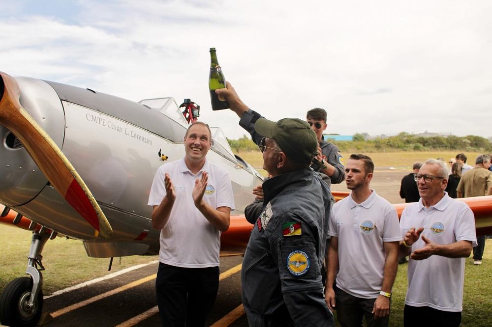 Sábado de celebração dos 80 anos do Aeroclube de Garibaldi