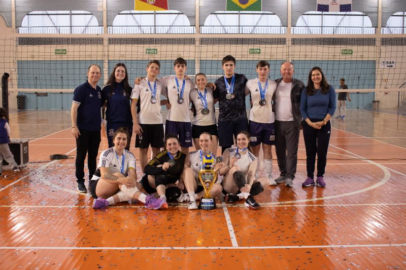 Municipal de Vôlei de Garibaldi consagra campeões em finais eletrizantes