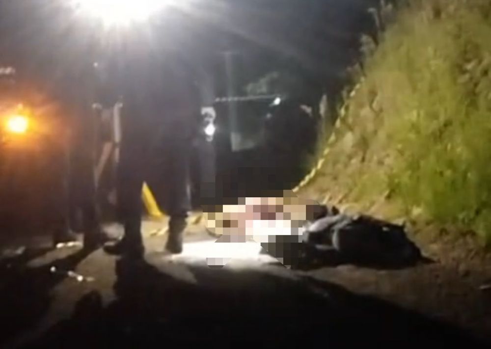 Criminosos com submetralhadora artesanal atiram contra Polícia e morrem em Garibaldi