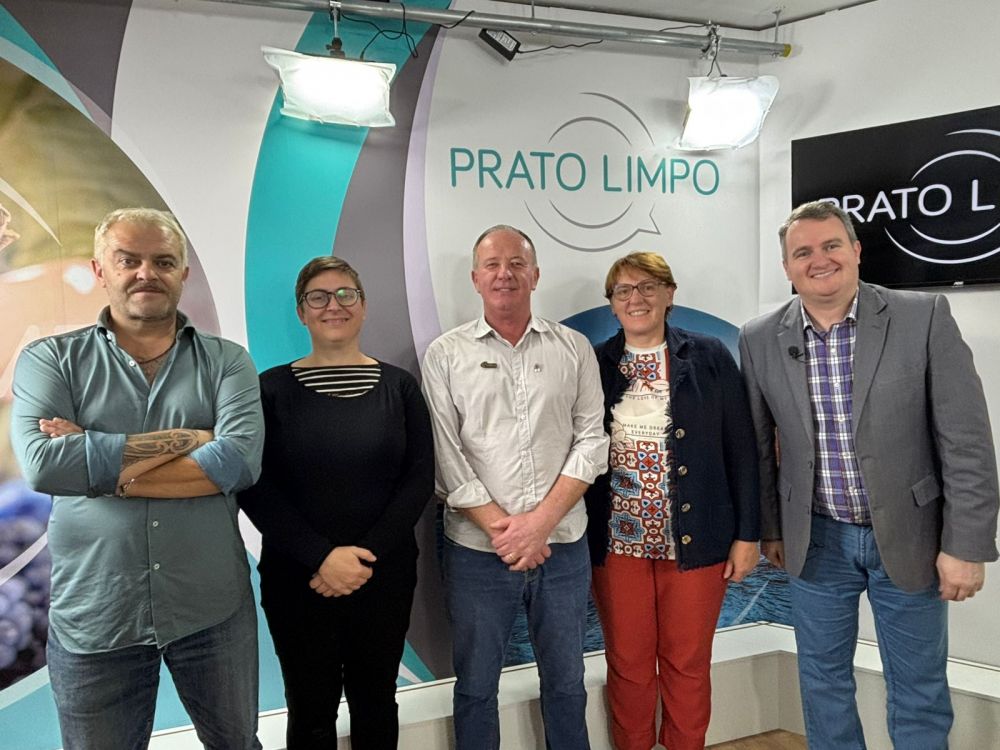 Prefeita de Follina e Vereadores de Conegliano participam do Prato Limpo
