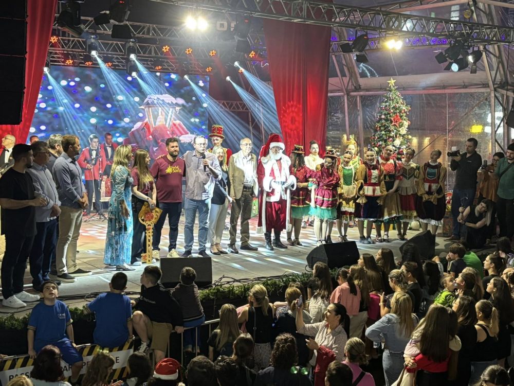 Bento Gonçalves abre programação do Natal Bento com shows e luzes