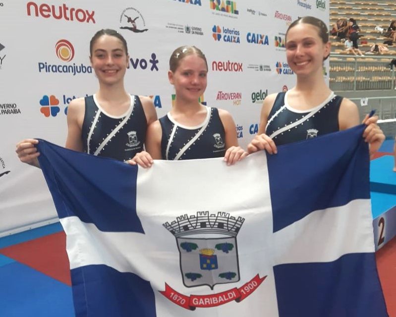 Ginastas de Garibaldi participam de  torneio nacional de ginástica na Paraíba