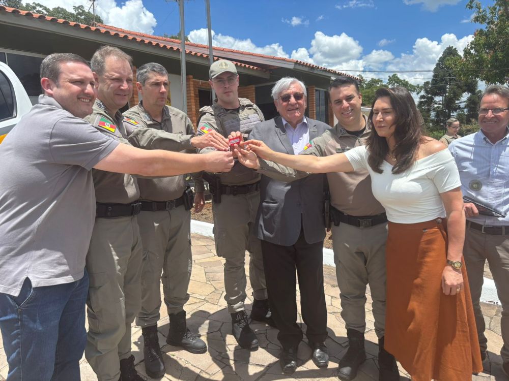 Brigada Militar de Garibaldi Recebe viatura Semi Blindada para patrulhar a cidade