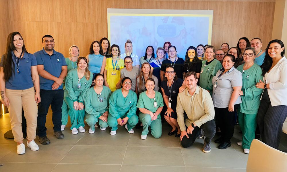 Hospital São Pedro lança treinamento imersivo com realidade virtual