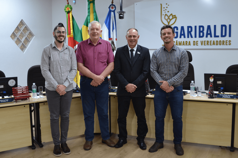 Ver. Leandro Delazeri é eleito presidente da Câmara de Vereadores