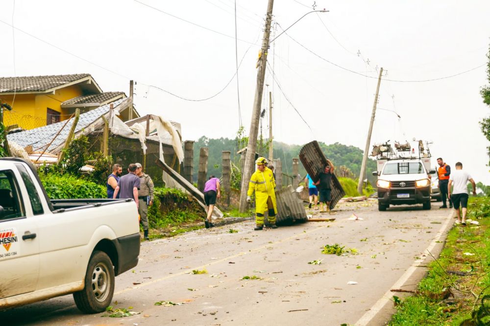 Defesa Civil confirma tornado em Vila Rica: Ventos chegaram acima dos 100 km/h