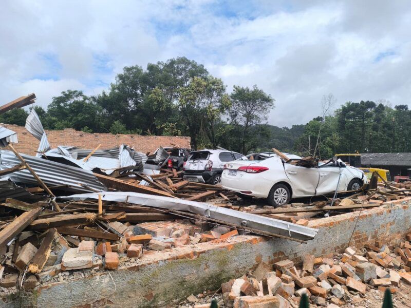 Segue a força-tarefa na recuperação de Vila Rica atingida por tornado