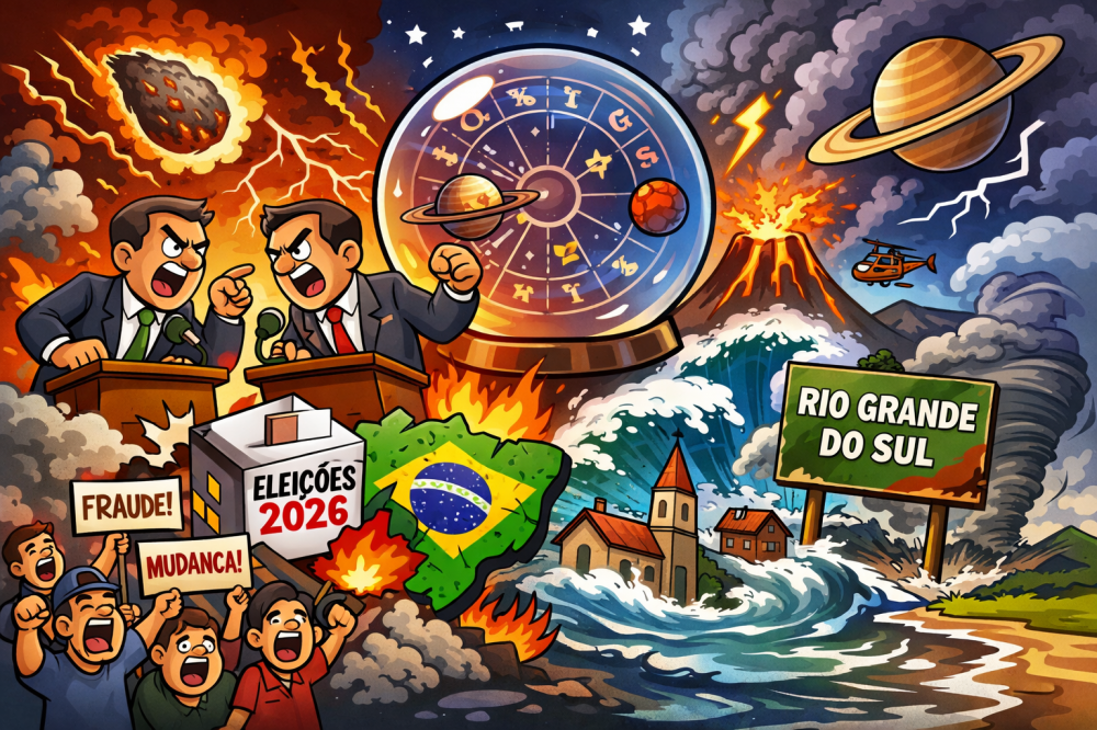 Astrólogos alertam para turbulência política, eleições tensas e mudanças no clima