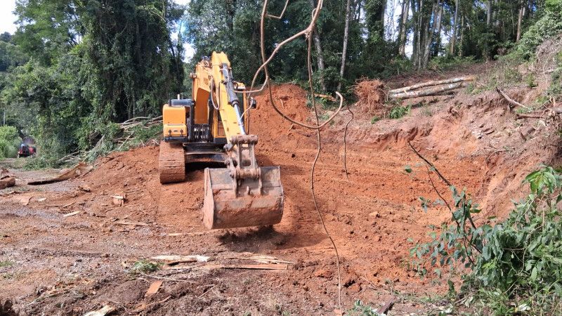 Com safra da uva, Garibaldi reforça estradas e apoio aos produtores