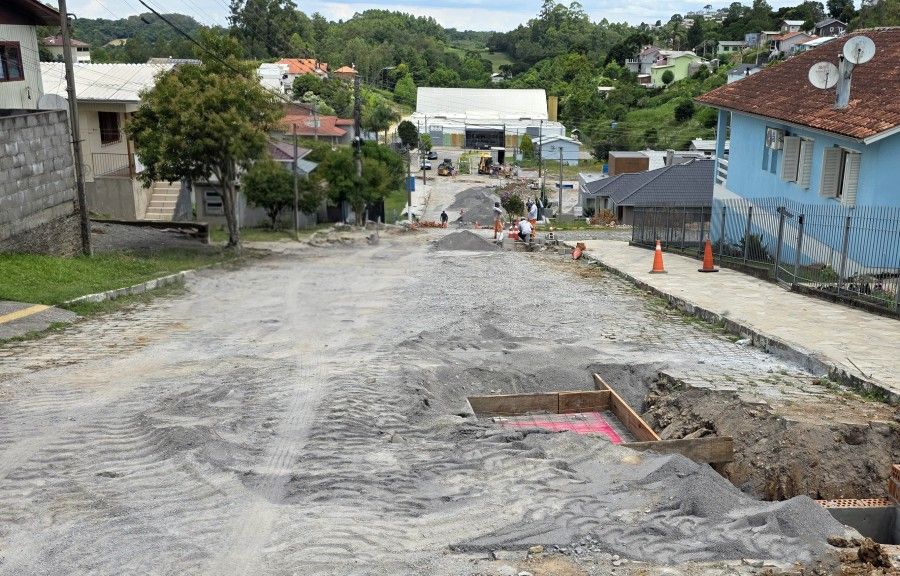 Prefeitura de Carlos Barbosa  inicia obra estratégica no bairro Bela Vista
