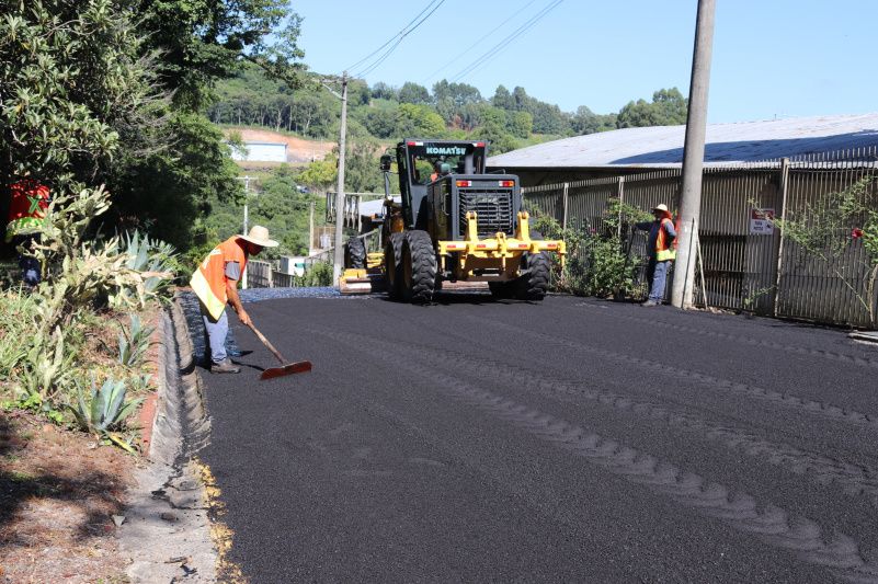 Novo Pacote de Obras leva pavimentação em diversos bairros de Garibaldi