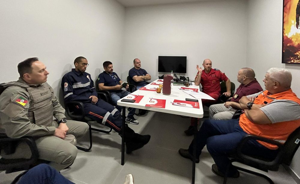 Forças de Segurança de Carlos Barbosa se reúnem e discutem ações para chuvas