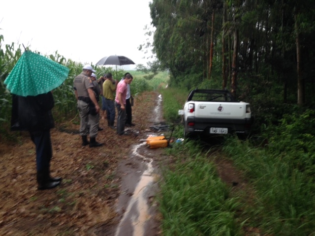 Carro de agricultor morto a tiros em   Boa Vista do Sul é encontrado queimado